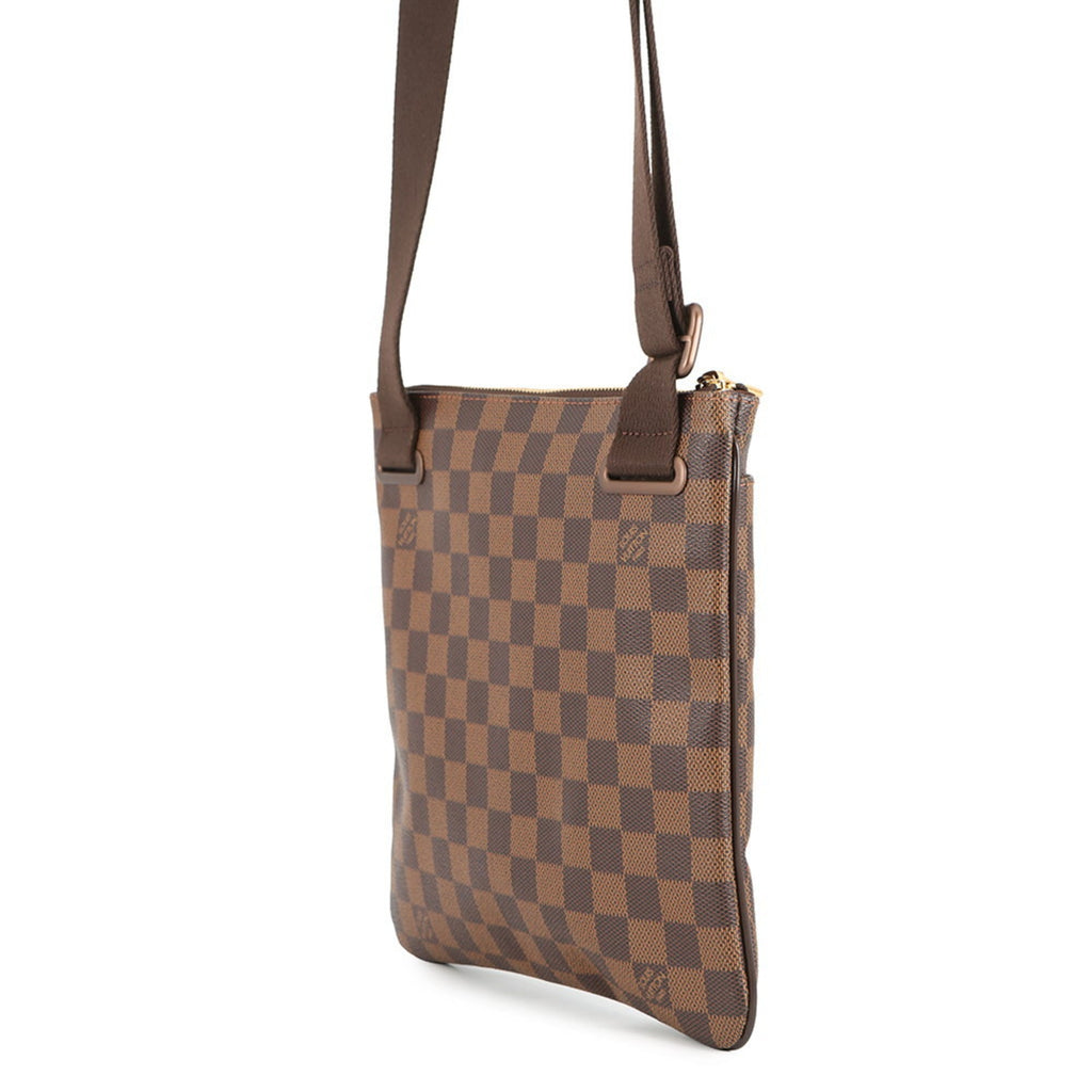 Louis Vuitton Damier Brown Ebene Pochette Shoulder Bag (Pre-Owned)