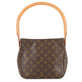 Louis Vuitton Monogram Beige Monogram Shoulder Bag (Pre-Owned)