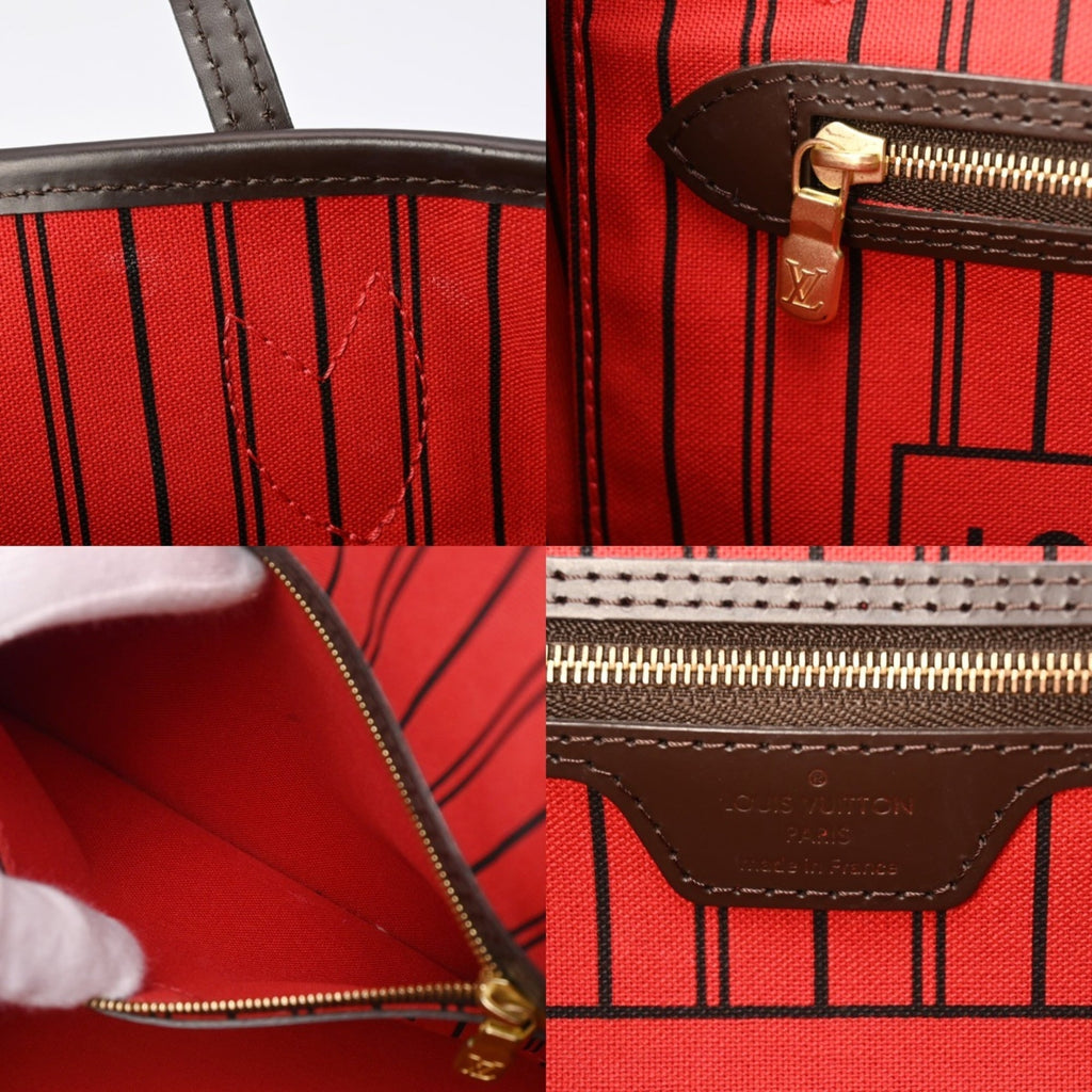 Louis Vuitton Brown Damier Canvas Handbag (Pre-Owned)