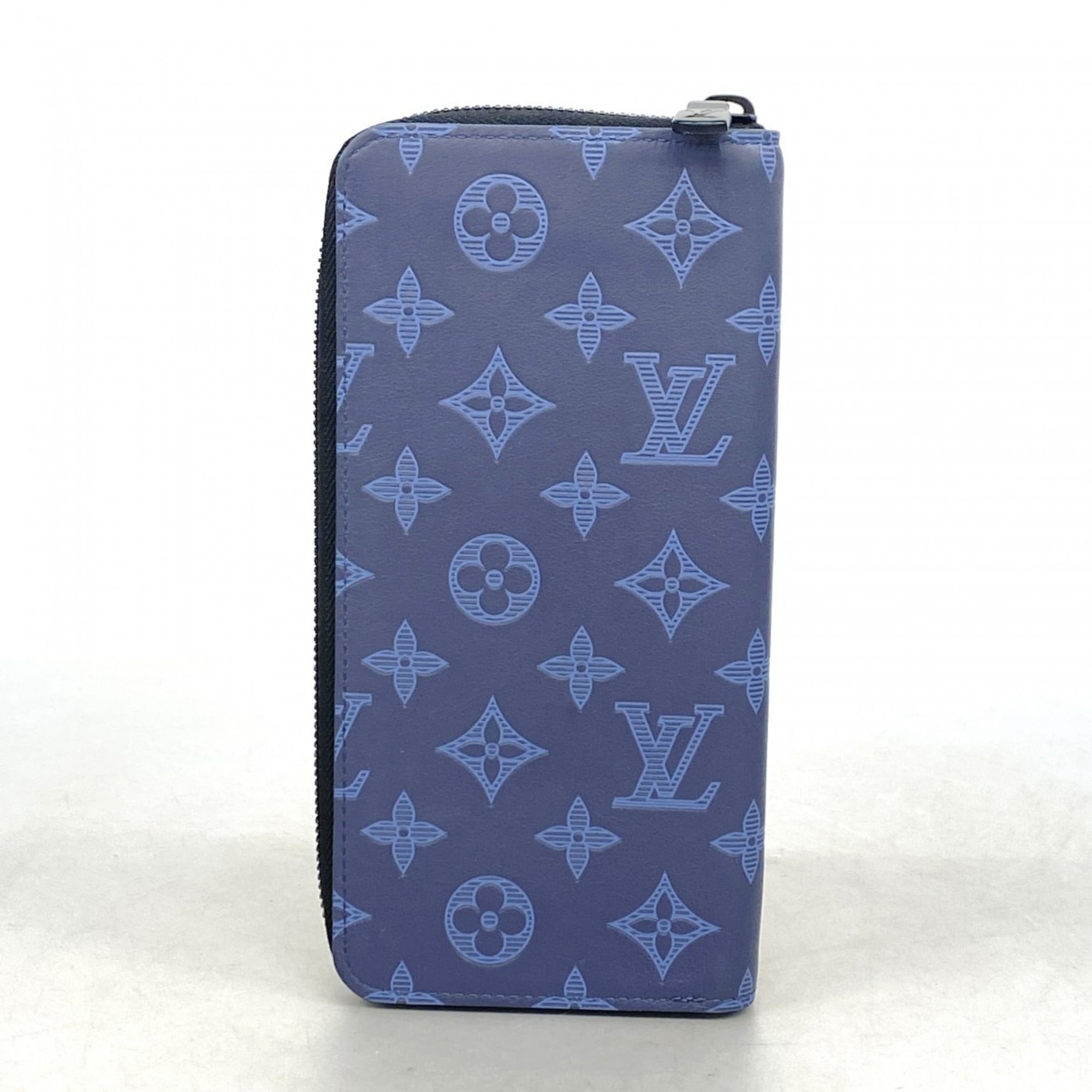 Louis Vuitton Blue Navy Long Wallet (Bi-Fold) (Pre-Owned)