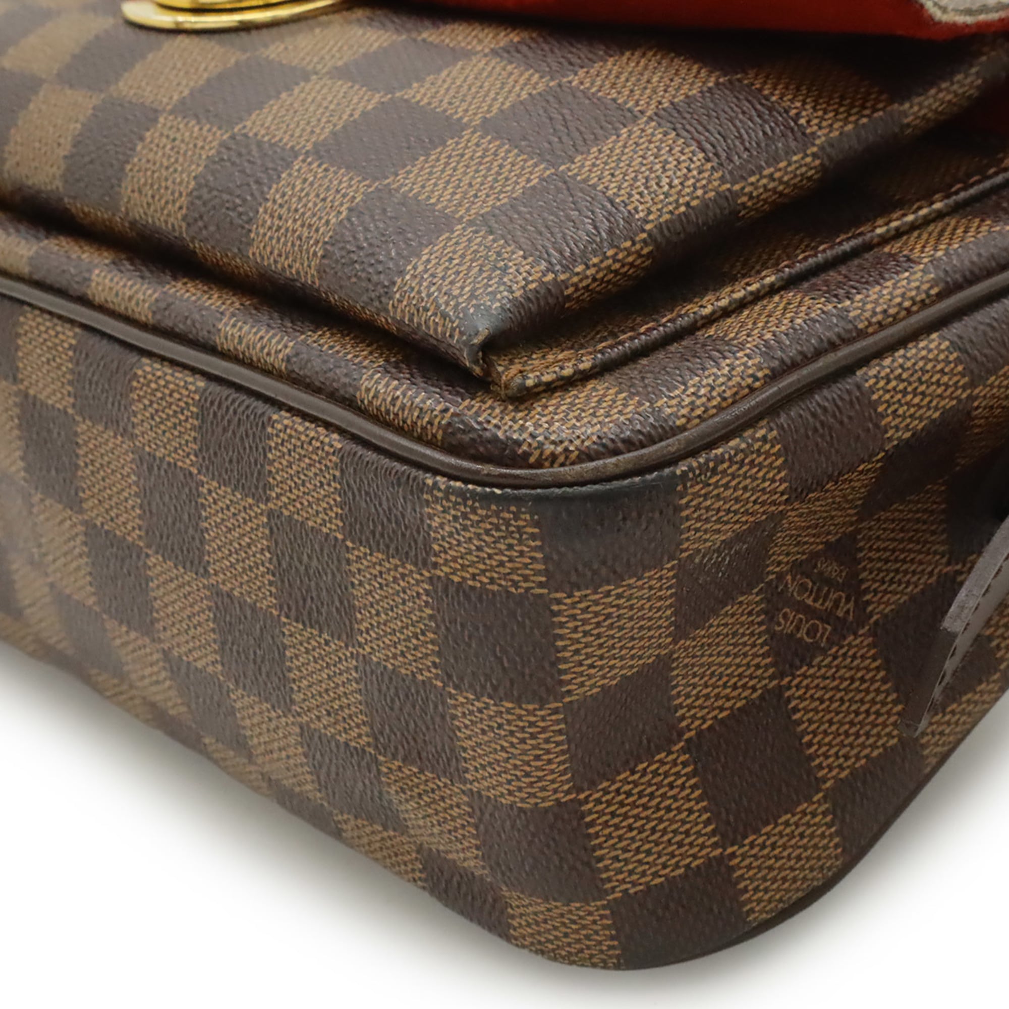 Louis Vuitton Damier Brown Pvc Shoulder Bag (Pre-Owned)