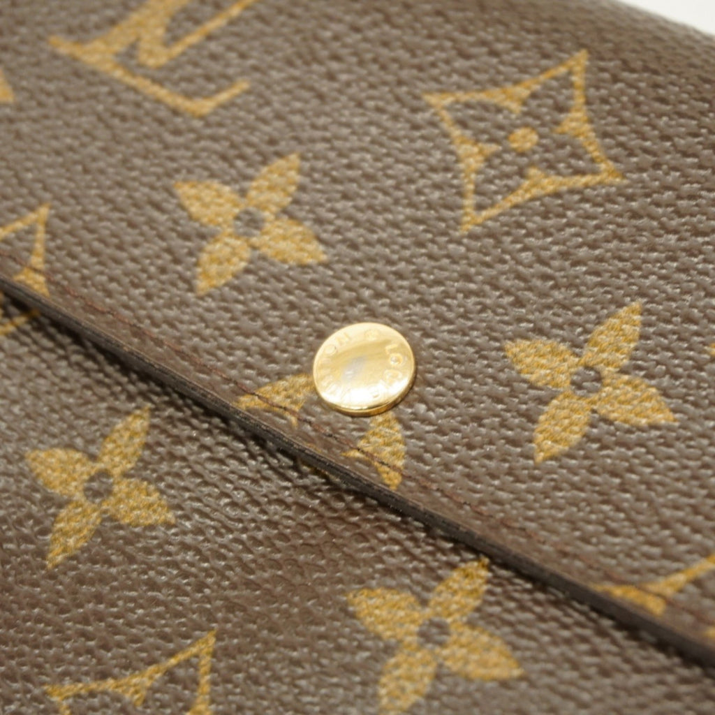 Louis Vuitton Brown Long Wallet (Bi-Fold) (Pre-Owned)