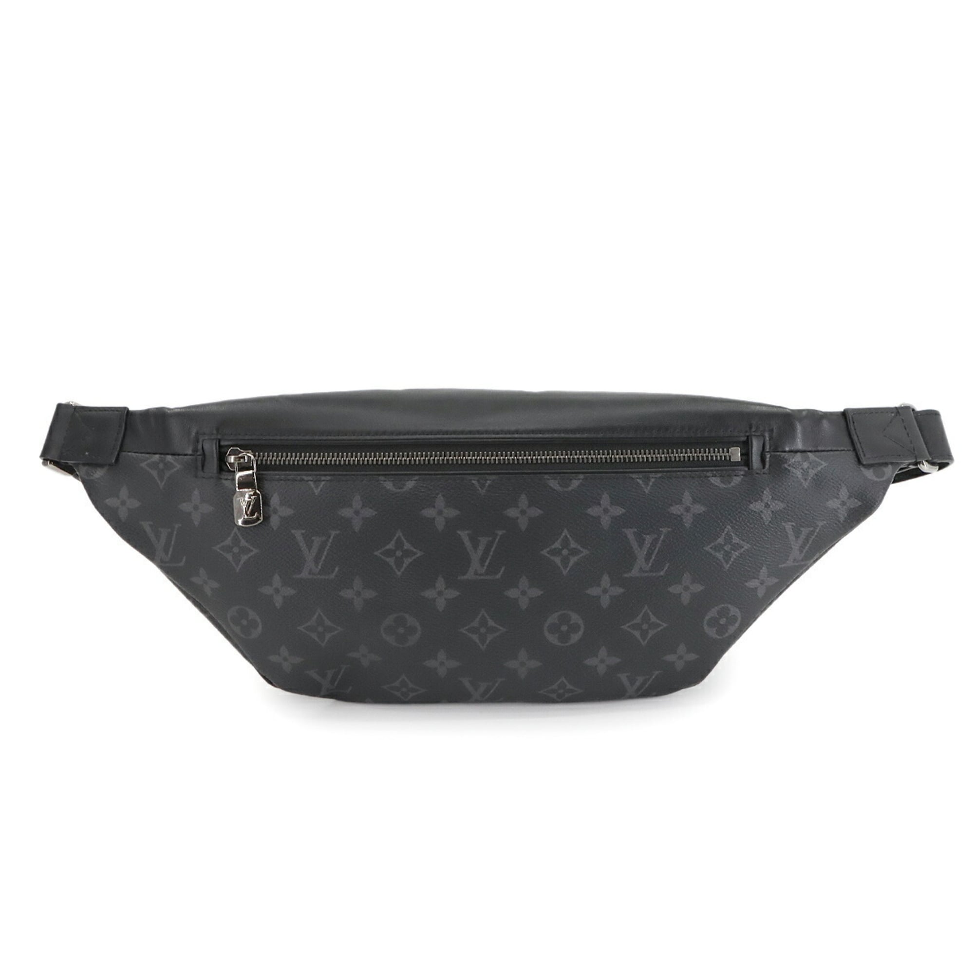 Louis Vuitton Black Gray Monogram Eclipse Monogram Eclipse Fanny Pack Sling Bag (Pre-Owned)
