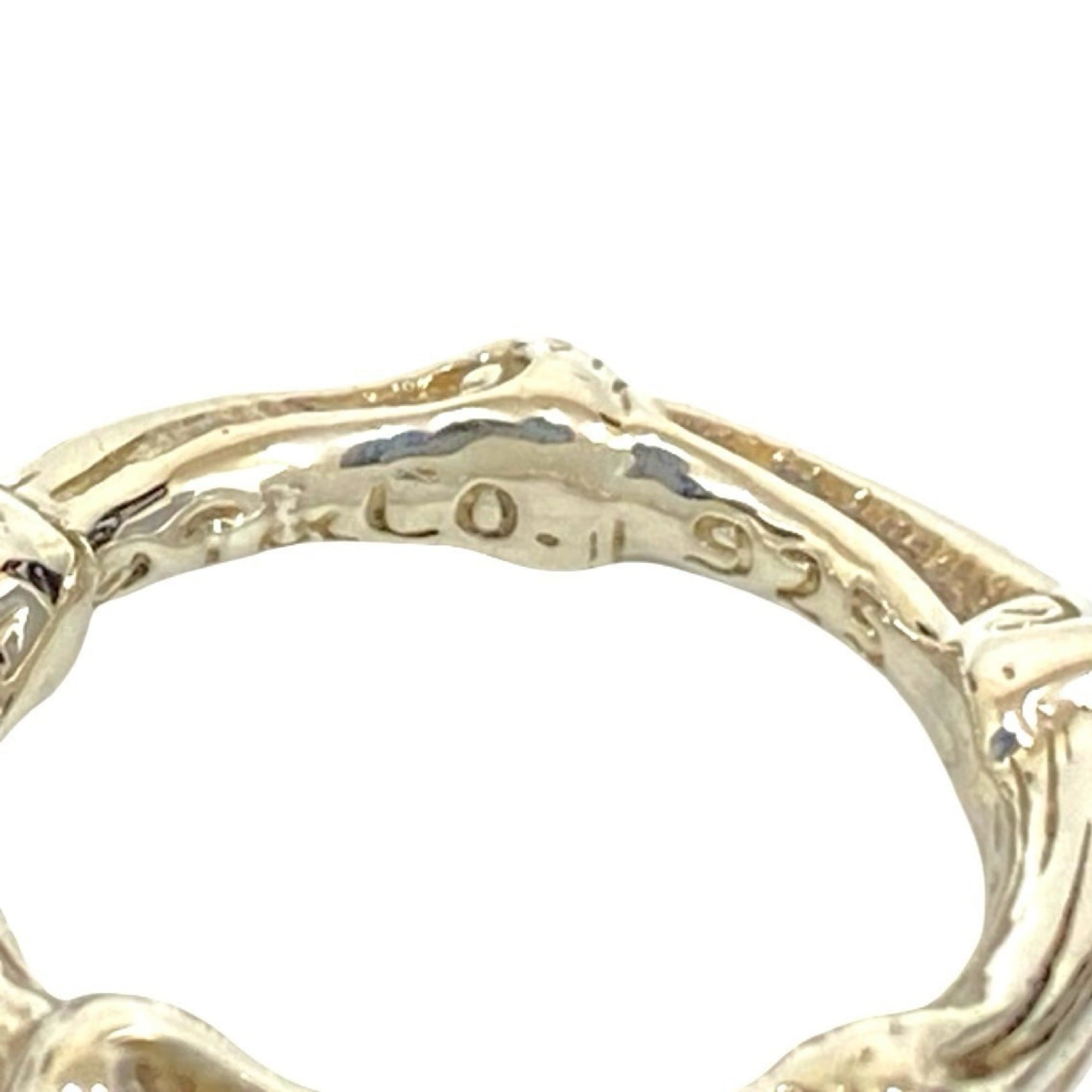 Tiffany Silver Silver 925 Band Ring (Pre-Owned)