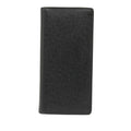 Louis Vuitton Navy Navy Blue Leather Long Wallet (Bi-Fold) (Pre-Owned)