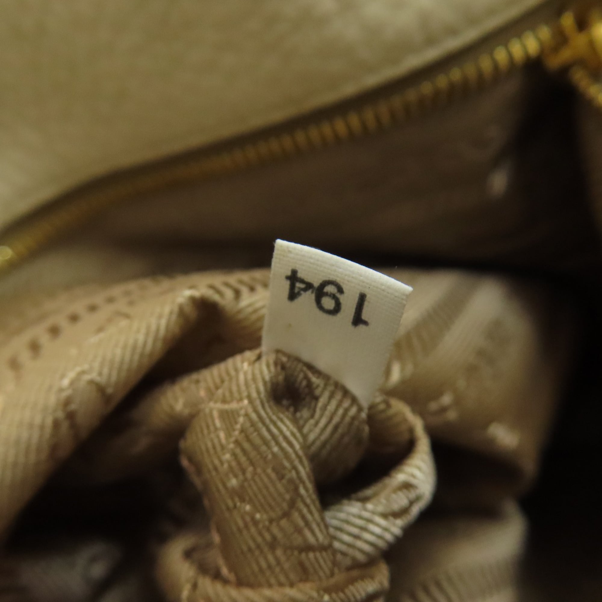 Prada Brown Canvas Tote Bag (Pre-Owned)