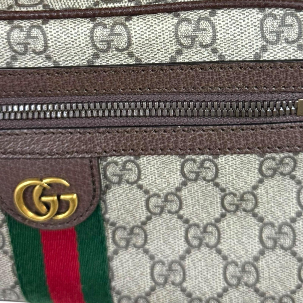 Gucci Beige Gg Supreme Sling Bag (Pre-Owned)