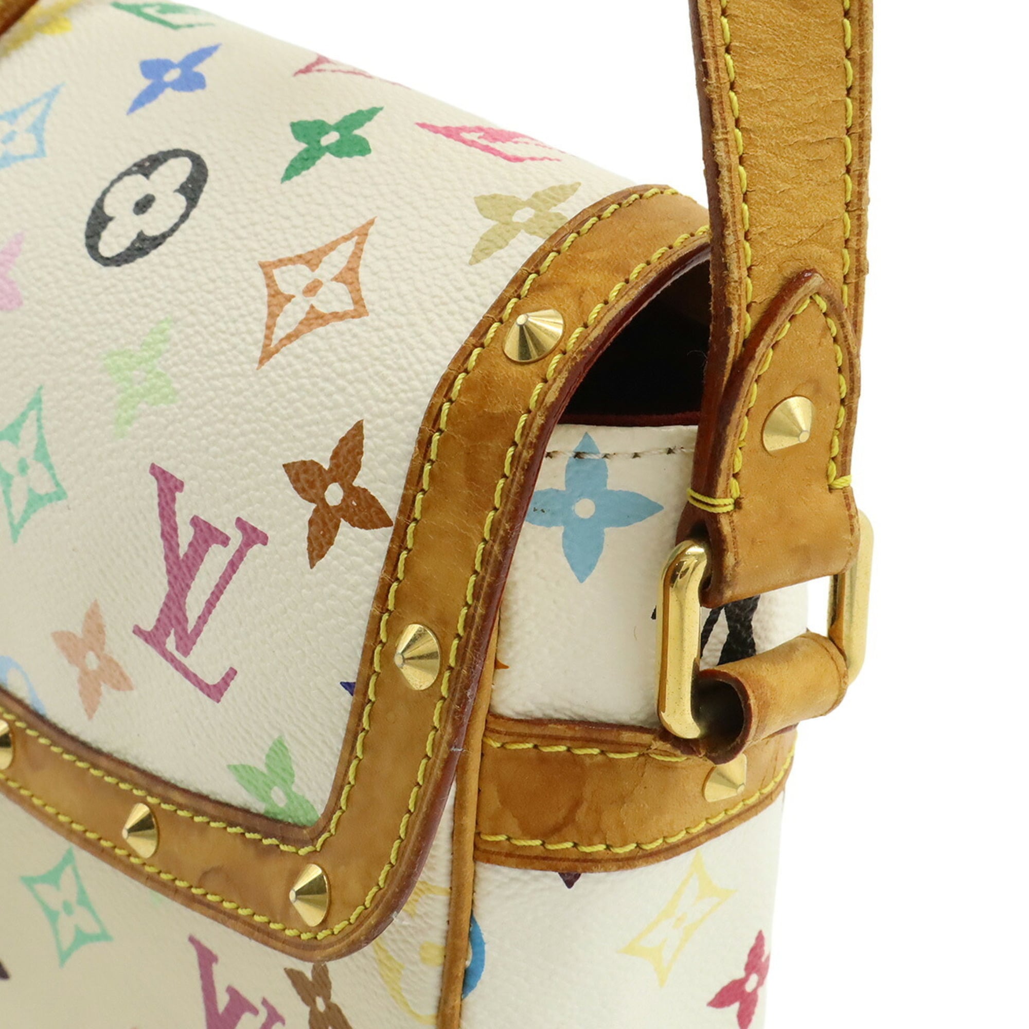 Louis Vuitton Monogram Multicolore Blanc Monogram Multicolore Shoulder Bag (Pre-Owned)