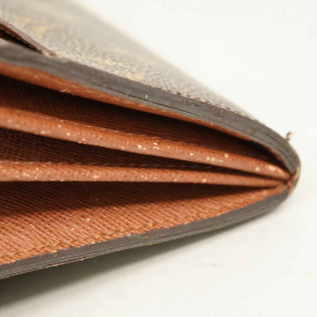 Louis Vuitton Brown Long Wallet (Bi-Fold) (Pre-Owned)