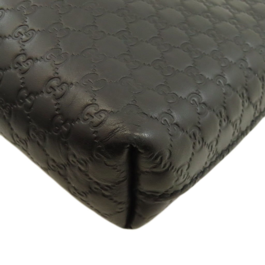 Gucci Black Leather Shoulder Bag (Pre-Owned)