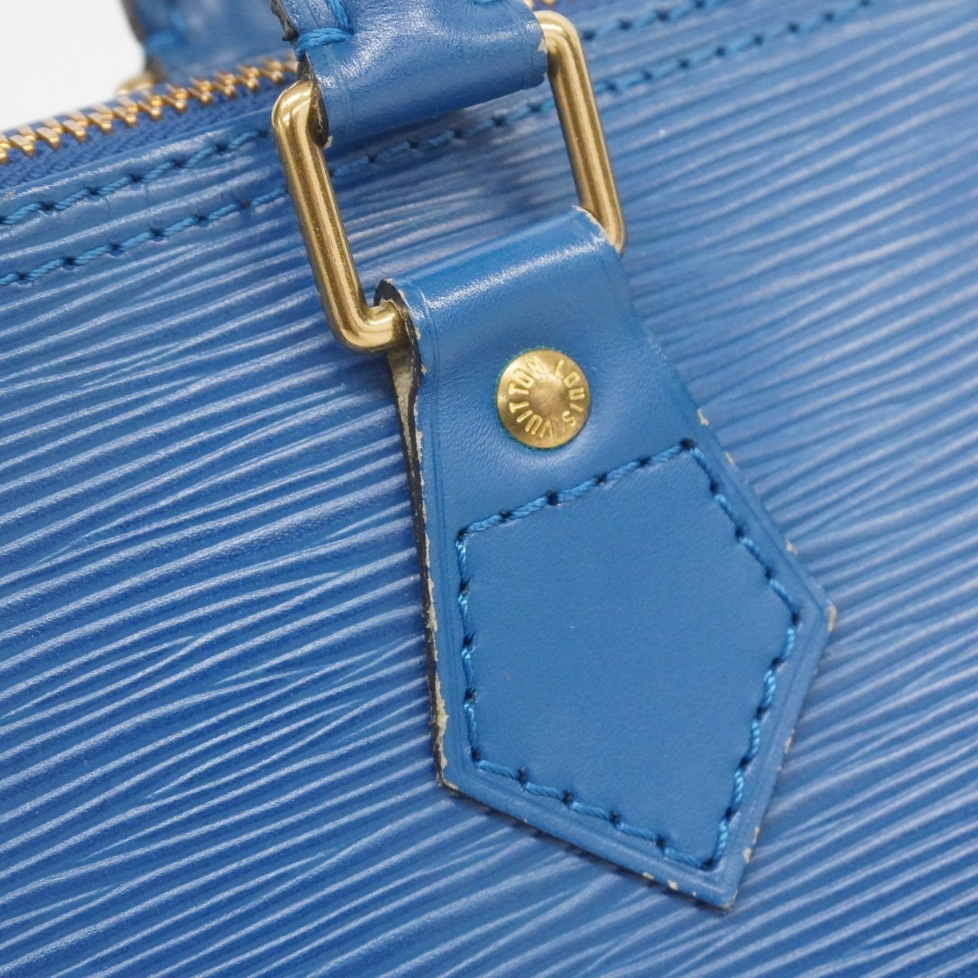 Louis Vuitton Toledo Blue Handbag (Pre-Owned)