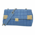 Chanel Blue Denim Shoulder Bag (Pre-Owned)