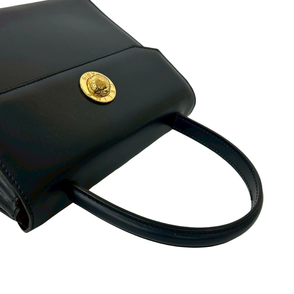 Celine Black Leather Handbag Shoulder Bag (Pre-Owned)