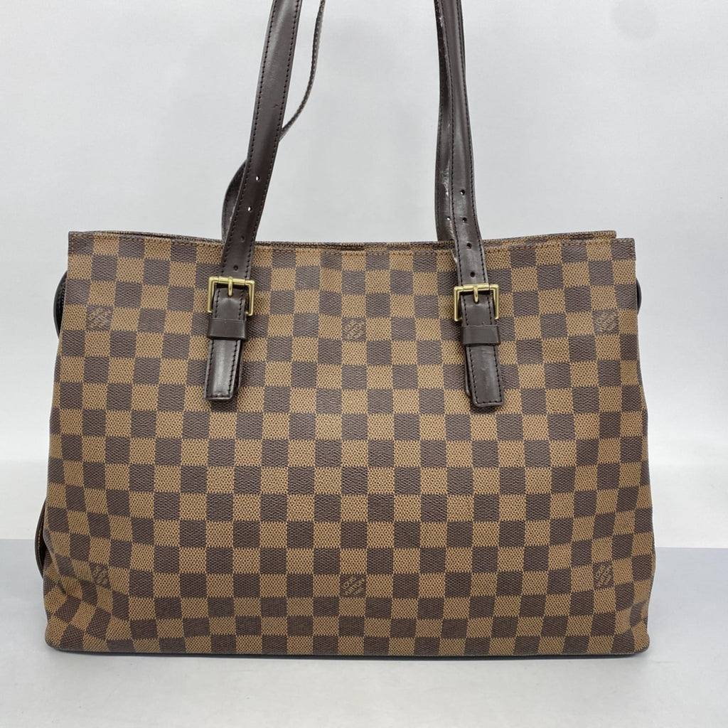 Louis Vuitton Brown Ebene Shoulder Bag (Pre-Owned)