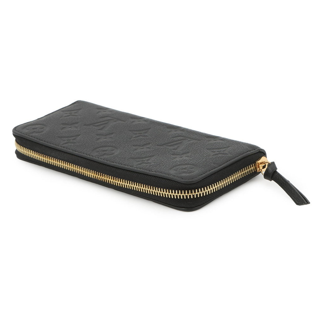 Louis Vuitton Monogram Empreinte Black Noir Monogram Empreinte Long Wallet (Bi-Fold) (Pre-Owned)