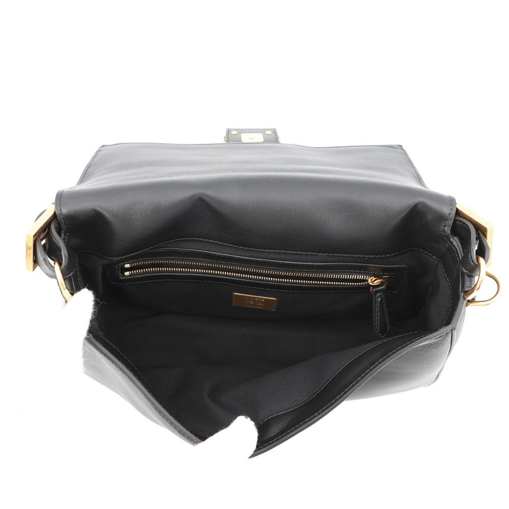 Fendi Baguette Black Shoulder Bag (Pre-Owned)