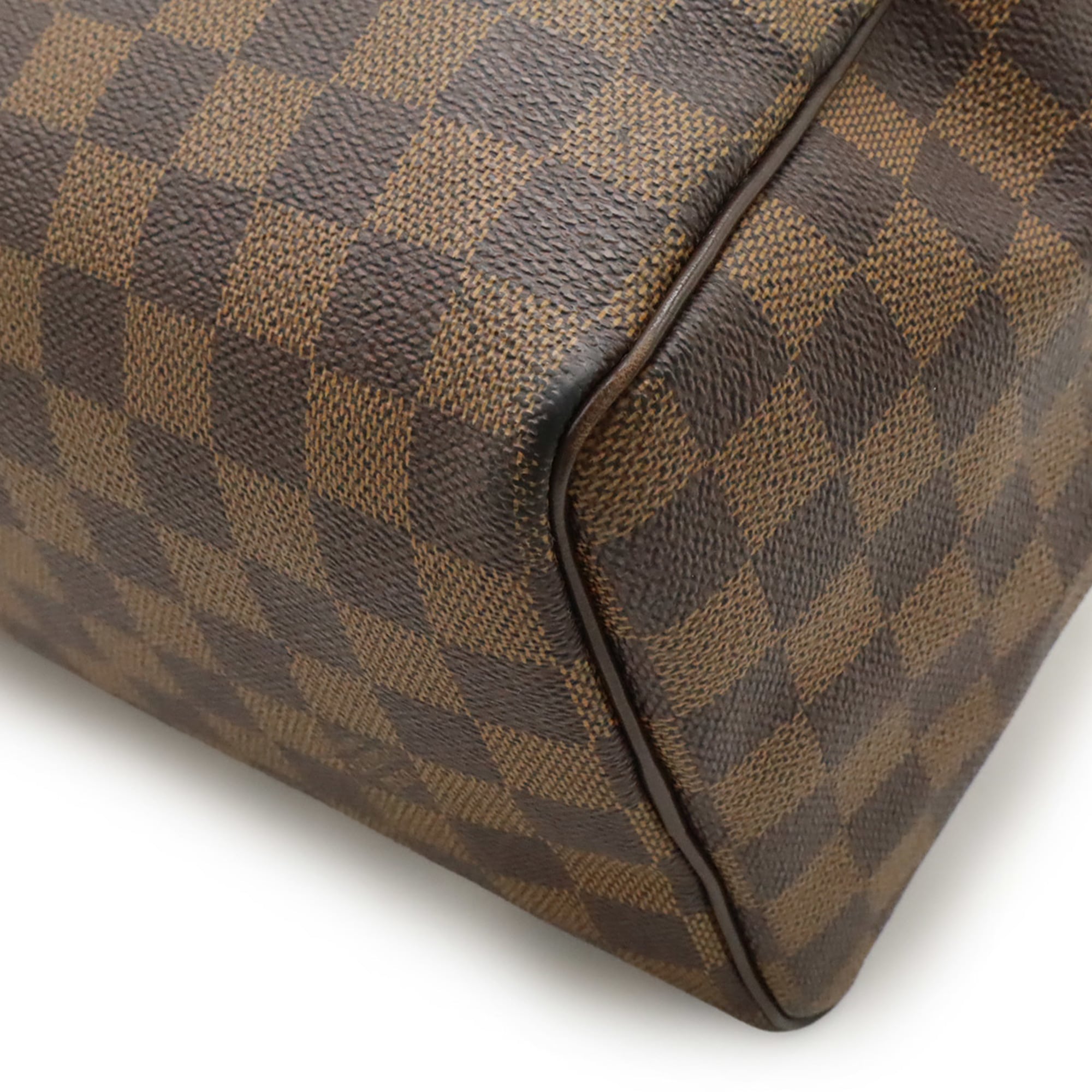 Louis Vuitton Damier Brown Pvc Handbag (Pre-Owned)