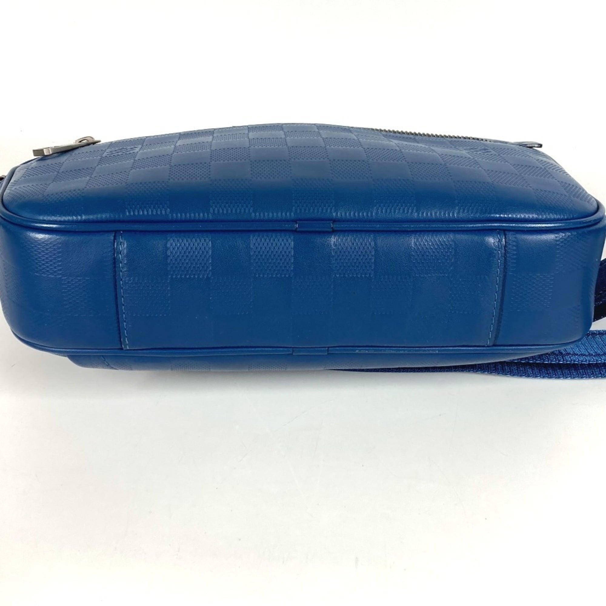 Louis Vuitton Blue Damier Infini Shoulder Bag Sling Bag (Pre-Owned)