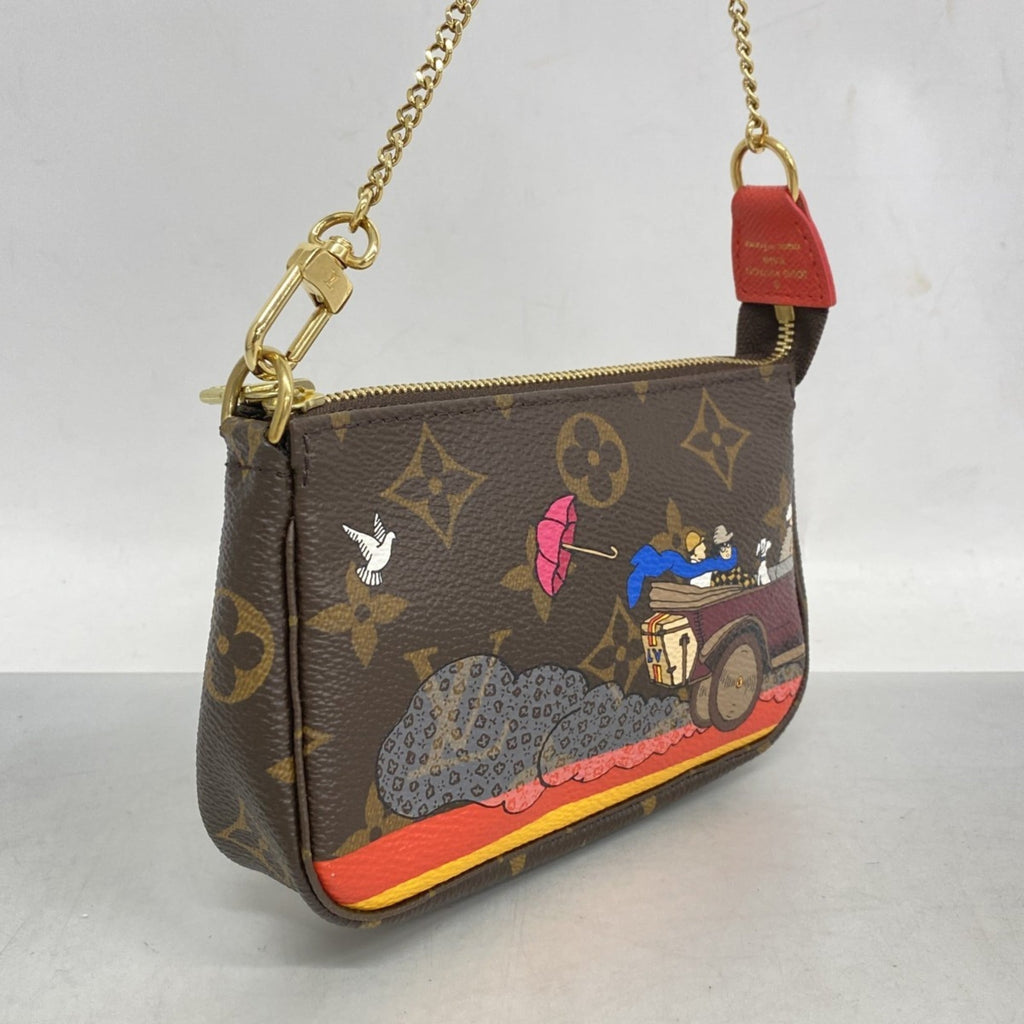 Louis Vuitton Brown Pouch (Pre-Owned)