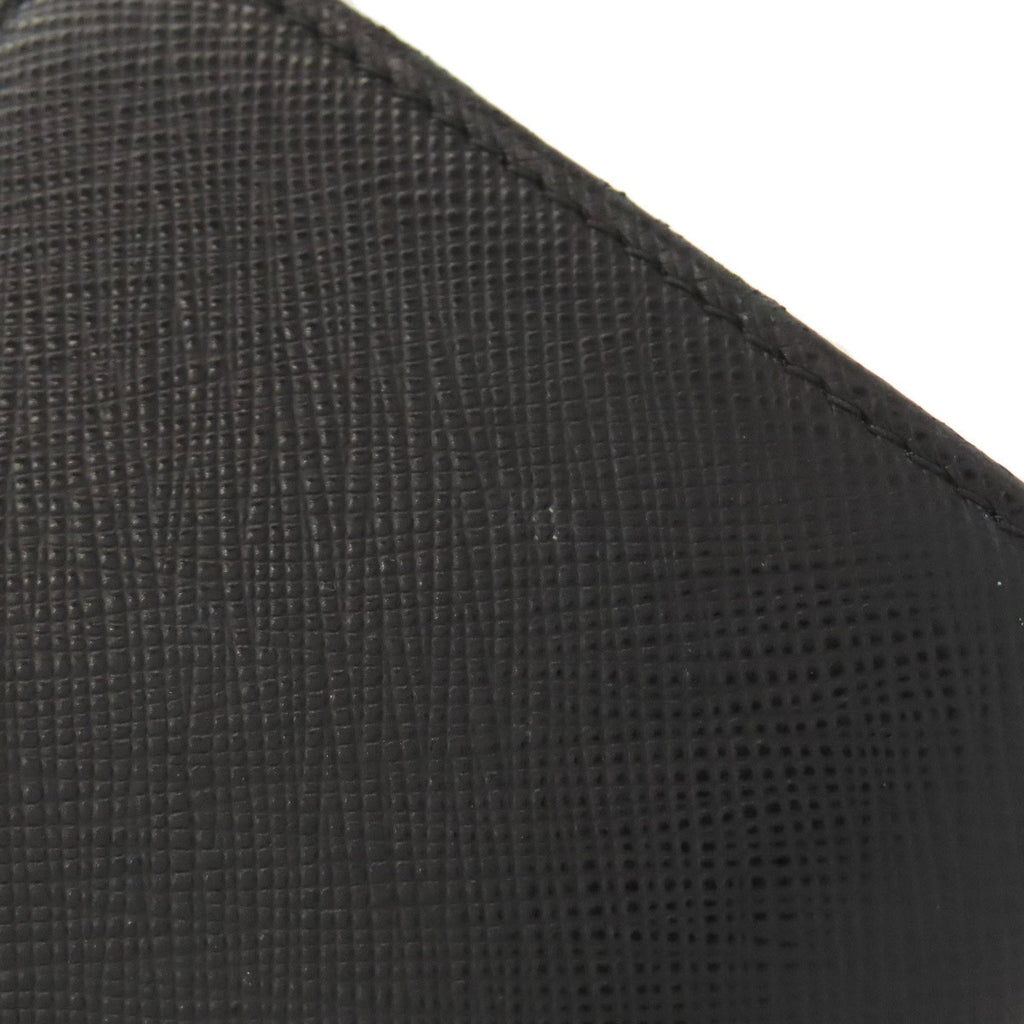 Prada Black Leather Wallet (Bi-Fold) (Pre-Owned)
