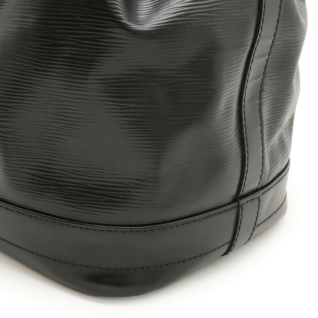 Louis Vuitton Black Noir Epi Leather Shoulder Bag (Pre-Owned)