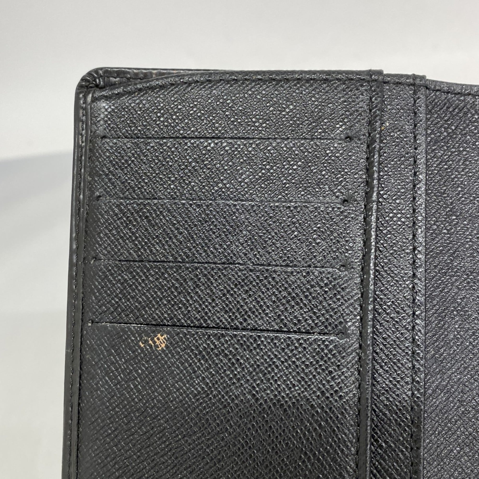 Louis Vuitton Noir Wallet (Bi-Fold) (Pre-Owned)