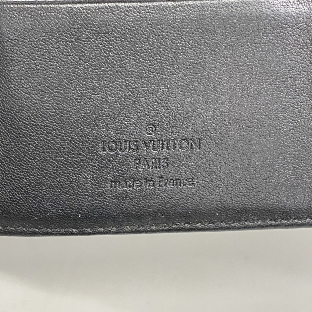 Louis Vuitton Noir Long Wallet (Tri-Fold) (Pre-Owned)