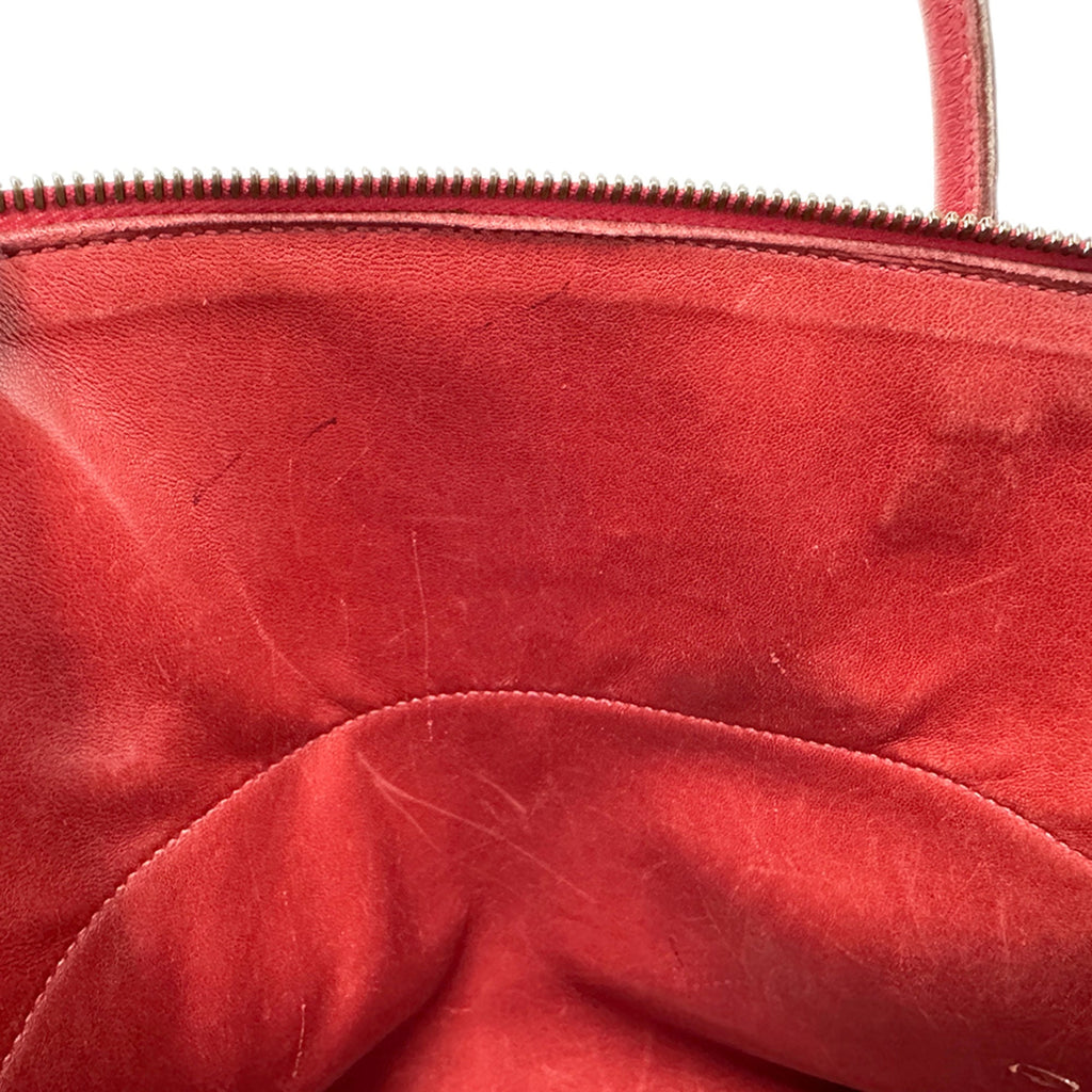 Hermes Red Color Ardennes Leather Handbag Shoulder Bag (Pre-Owned)
