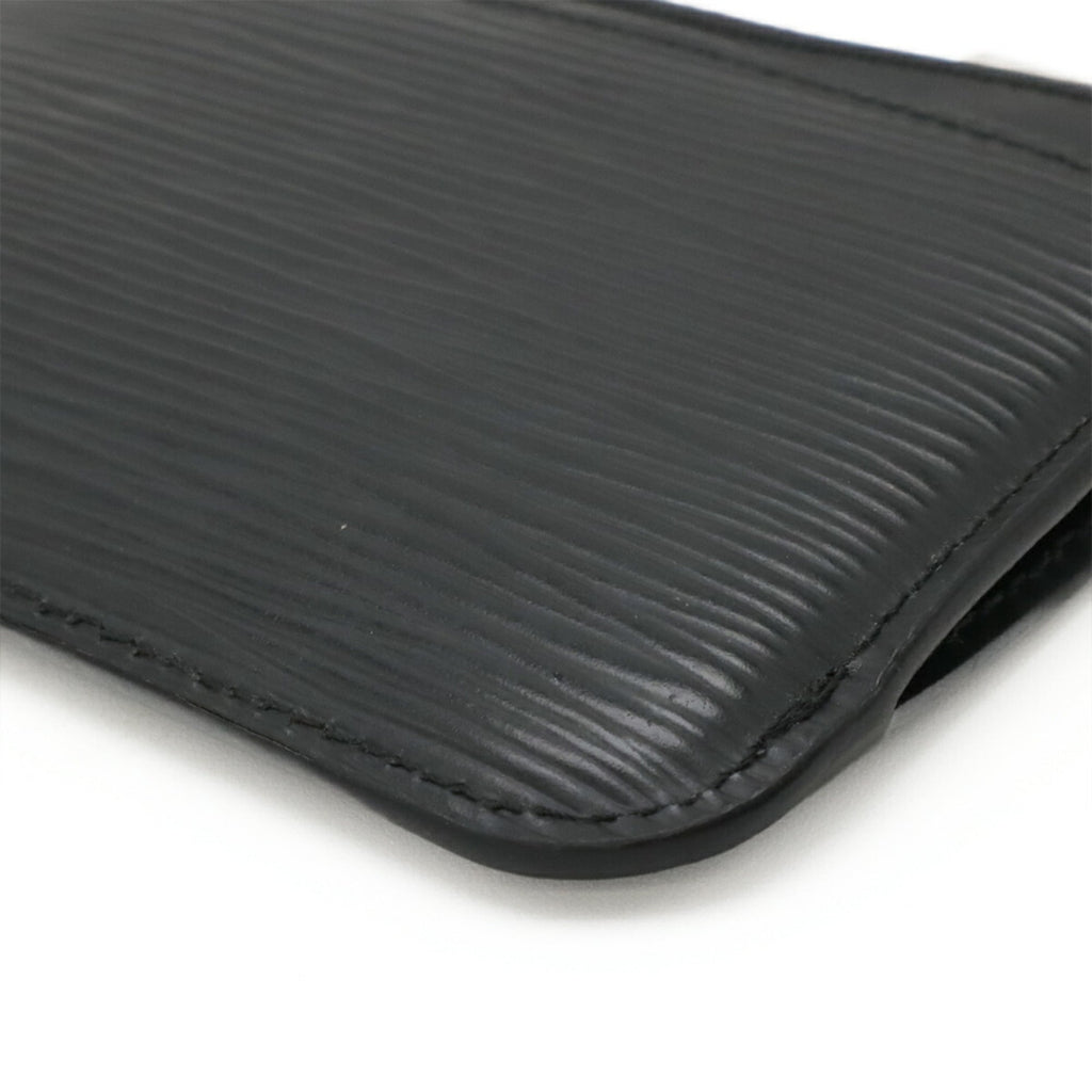 Louis Vuitton Black Noir Epi Leather Coin Purse/Coin Case (Pre-Owned)