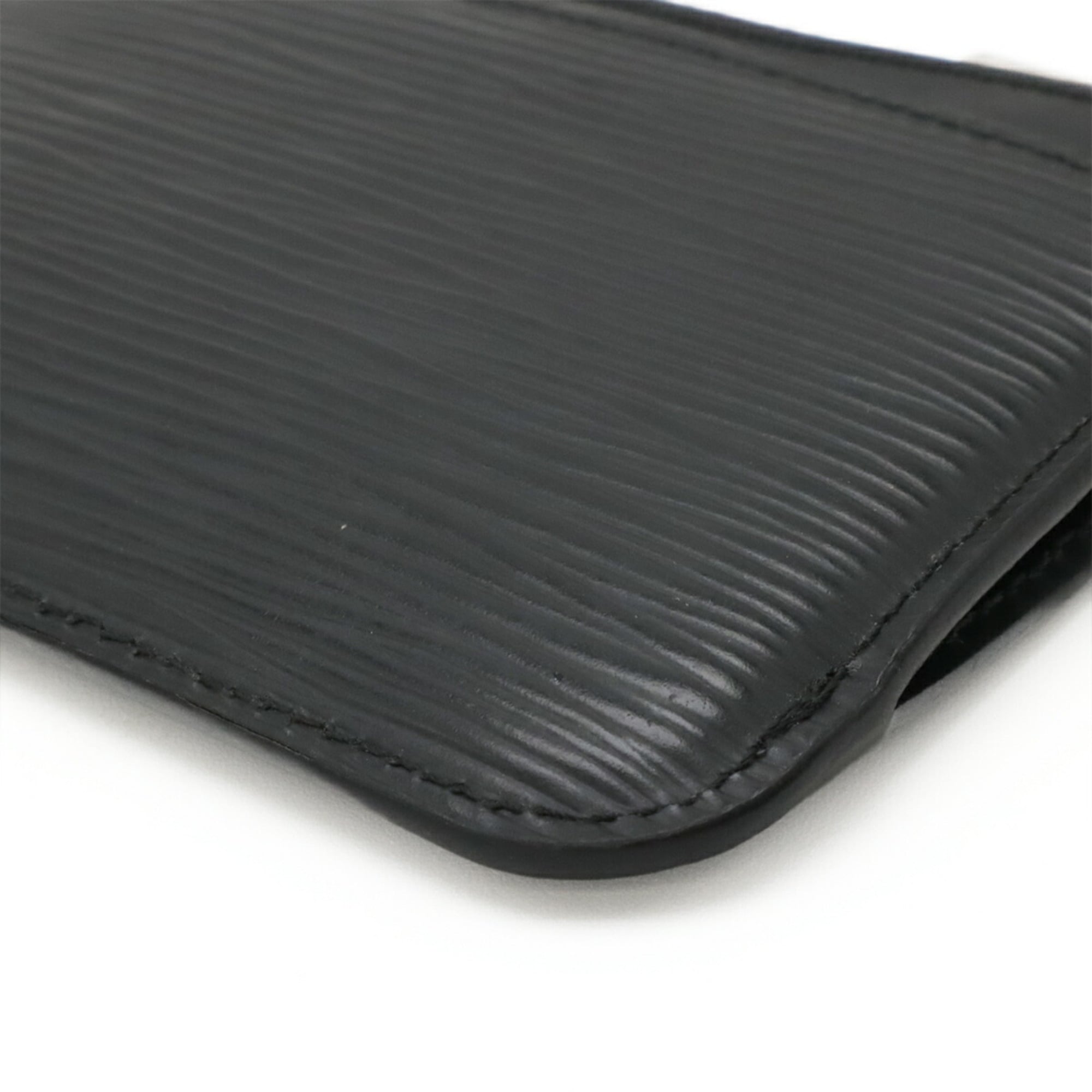 Louis Vuitton Black Noir Epi Leather Coin Purse/Coin Case (Pre-Owned)