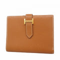 Hermes Gold Epsom Leather Wallet (Bi-Fold) (Pre-Owned)