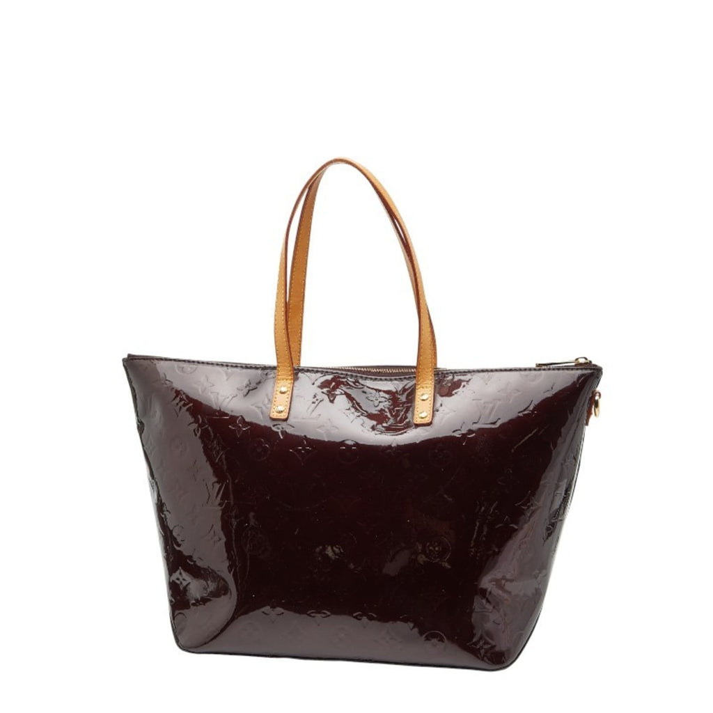 Louis Vuitton Amarante Purple Patent Leather Leather Shoulder Bag Tote Bag (Pre-Owned)