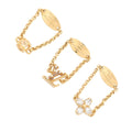 Louis Vuitton Gold Band Ring (Pre-Owned)