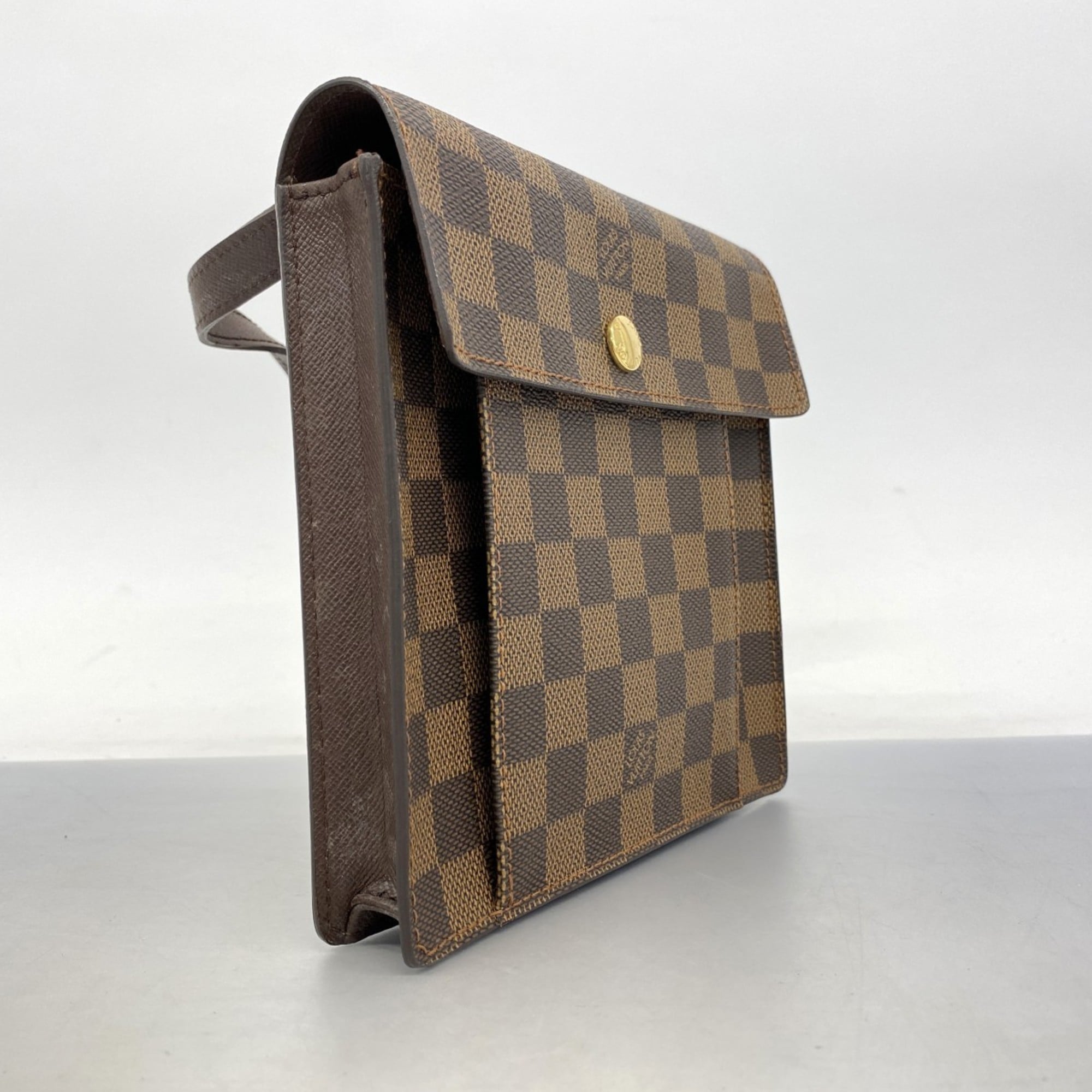 Louis Vuitton Ebene Shoulder Bag (Pre-Owned)