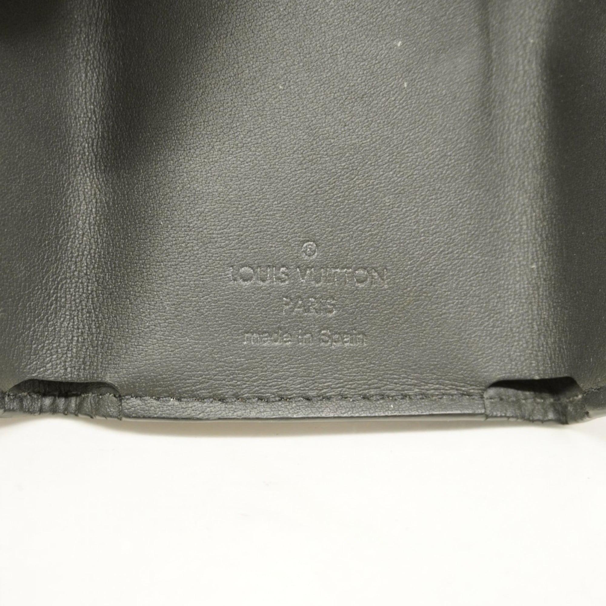 Louis Vuitton Noir Wallet (Tri-Fold) (Pre-Owned)