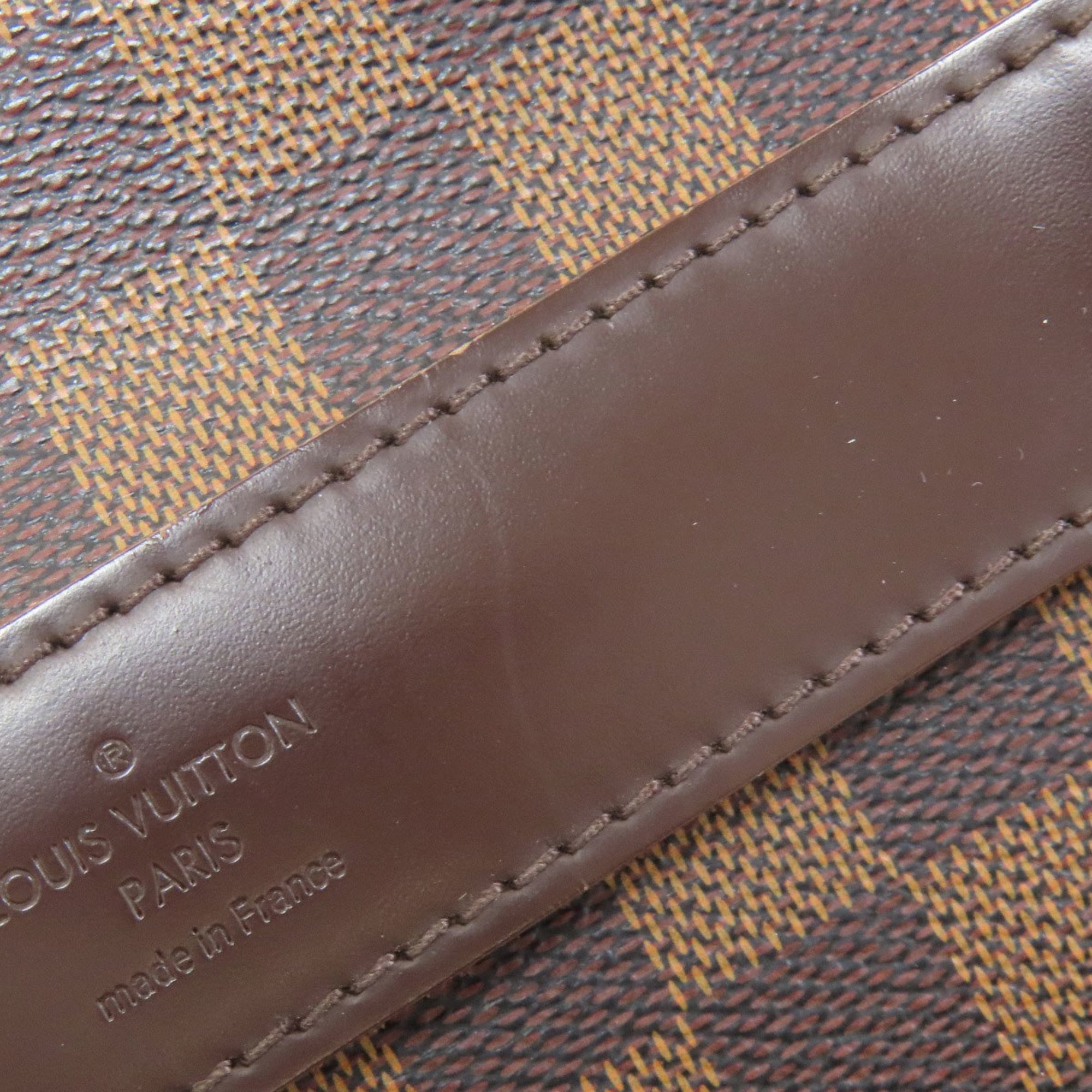 Louis Vuitton Damier Canvas Ebene Damier Canvas Shoulder Bag (Pre-Owned)