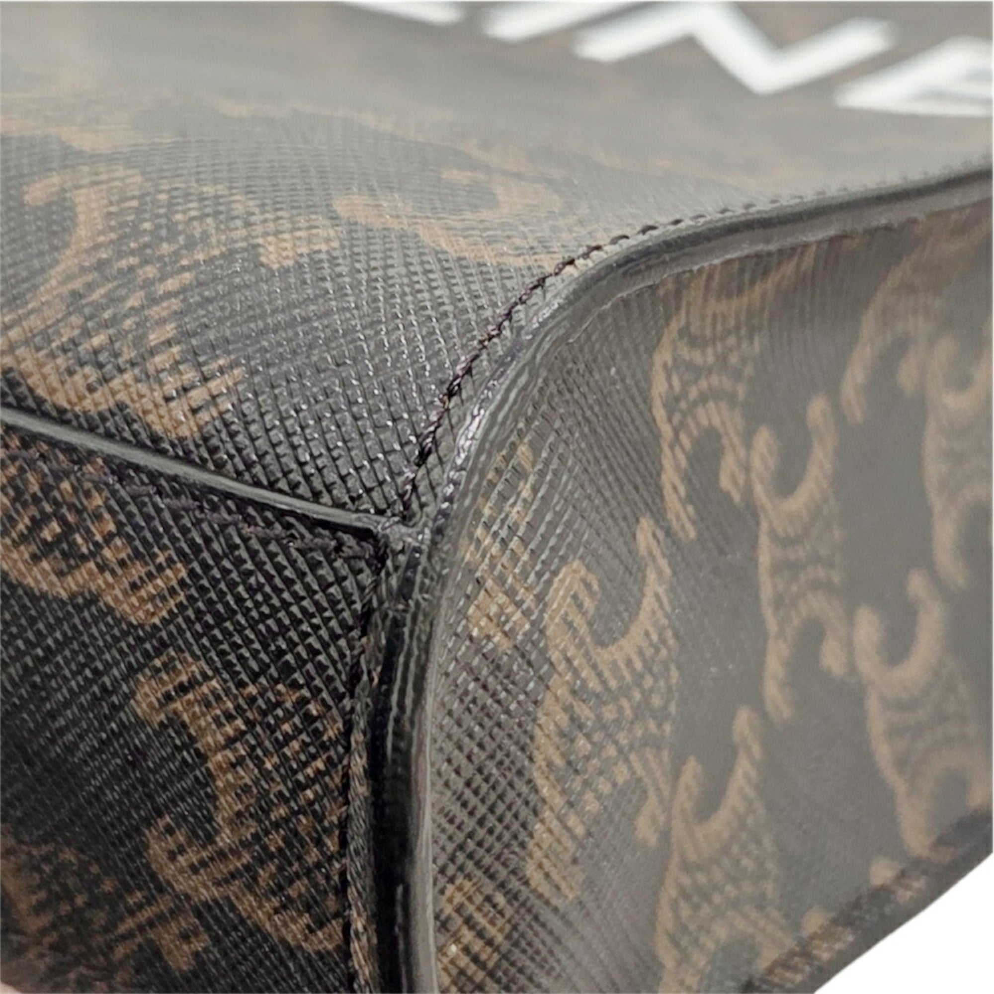 Celine Brown Pvc Leather Shoulder Bag Tote Bag (Pre-Owned)