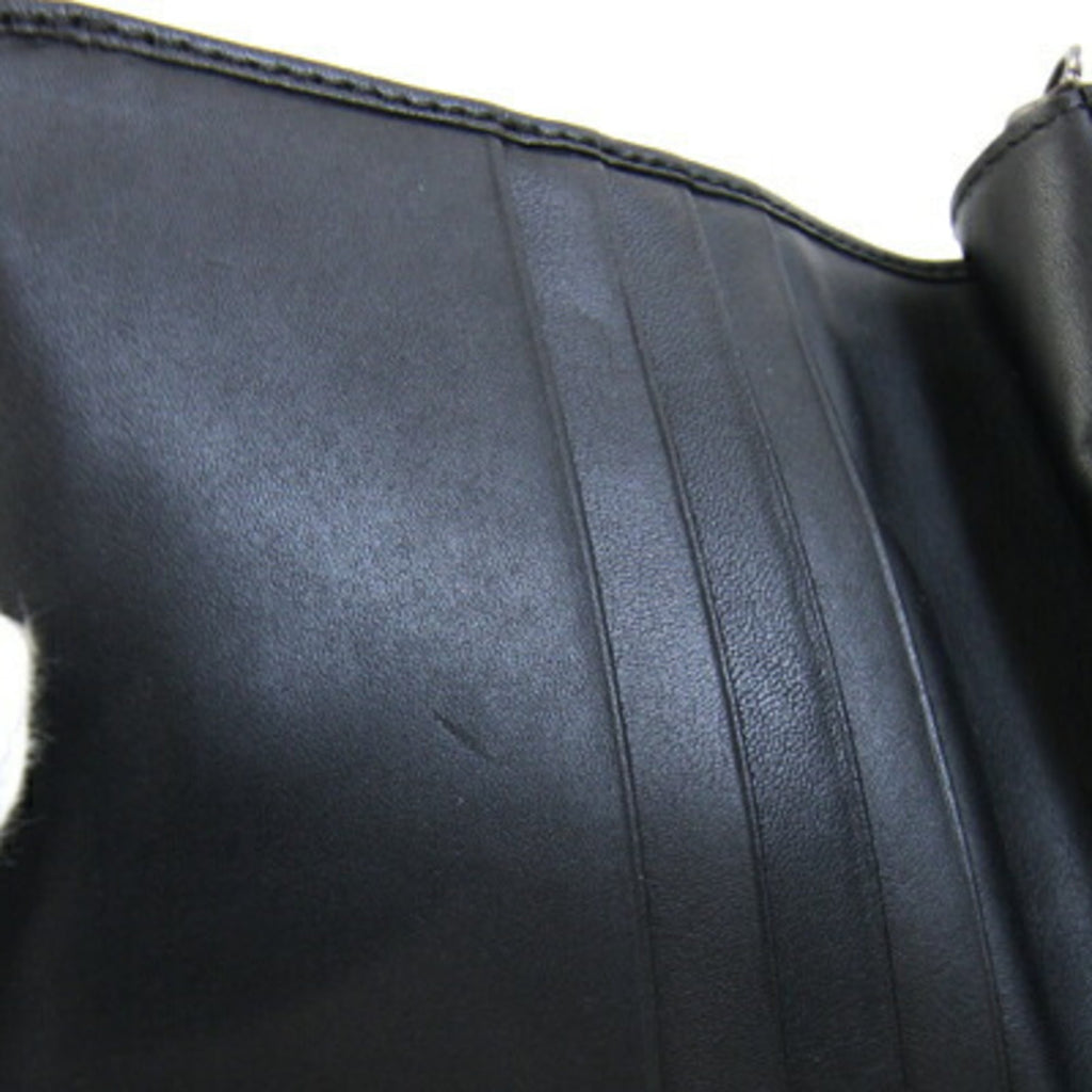Fendi Black Canvas Leather Wallet (Bi-Fold) (Pre-Owned)