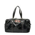 Gucci Black Leather Tote Bag (Pre-Owned)
