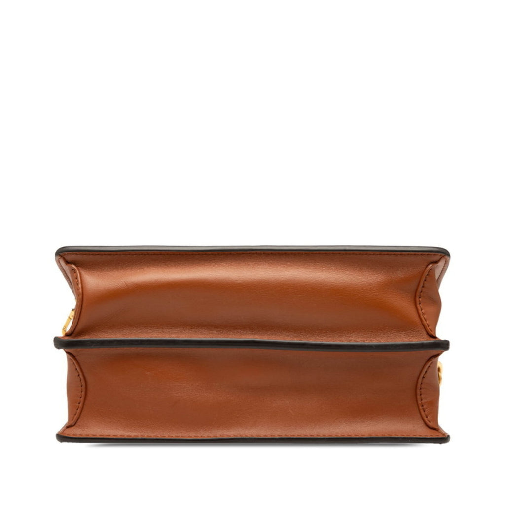 Louis Vuitton Brown Pvc Leather Shoulder Bag (Pre-Owned)