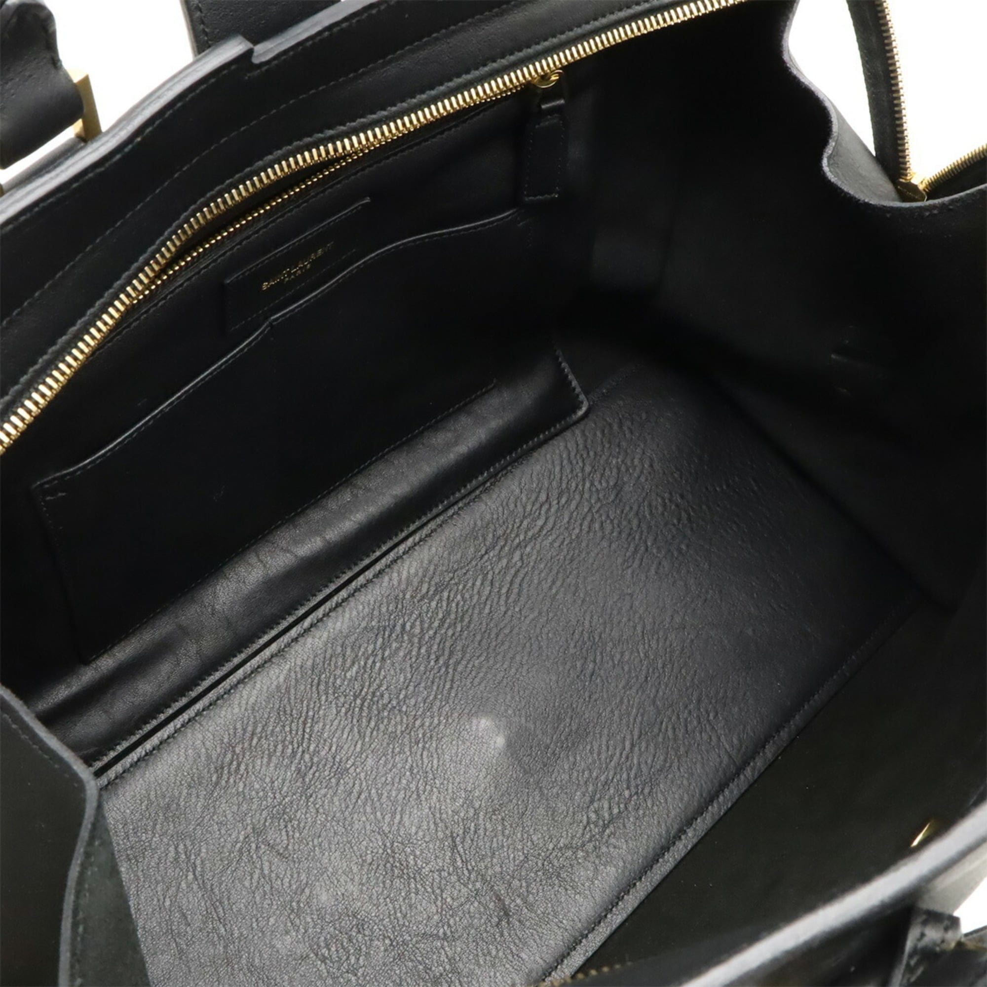 Yves Saint Laurent Black Leather Handbag (Pre-Owned)