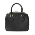 Louis Vuitton Black Leather Handbag (Pre-Owned)