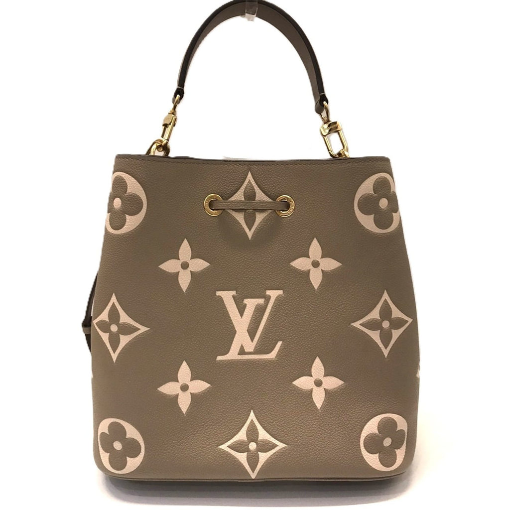 Louis Vuitton Monogram Empreinte Tourterelle Monogram Empreinte Handbag Shoulder Bag (Pre-Owned)