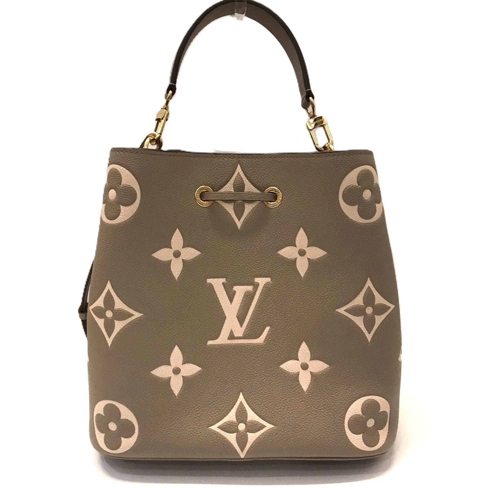 Louis Vuitton Monogram Empreinte Tourterelle Monogram Empreinte Handbag Shoulder Bag (Pre-Owned)