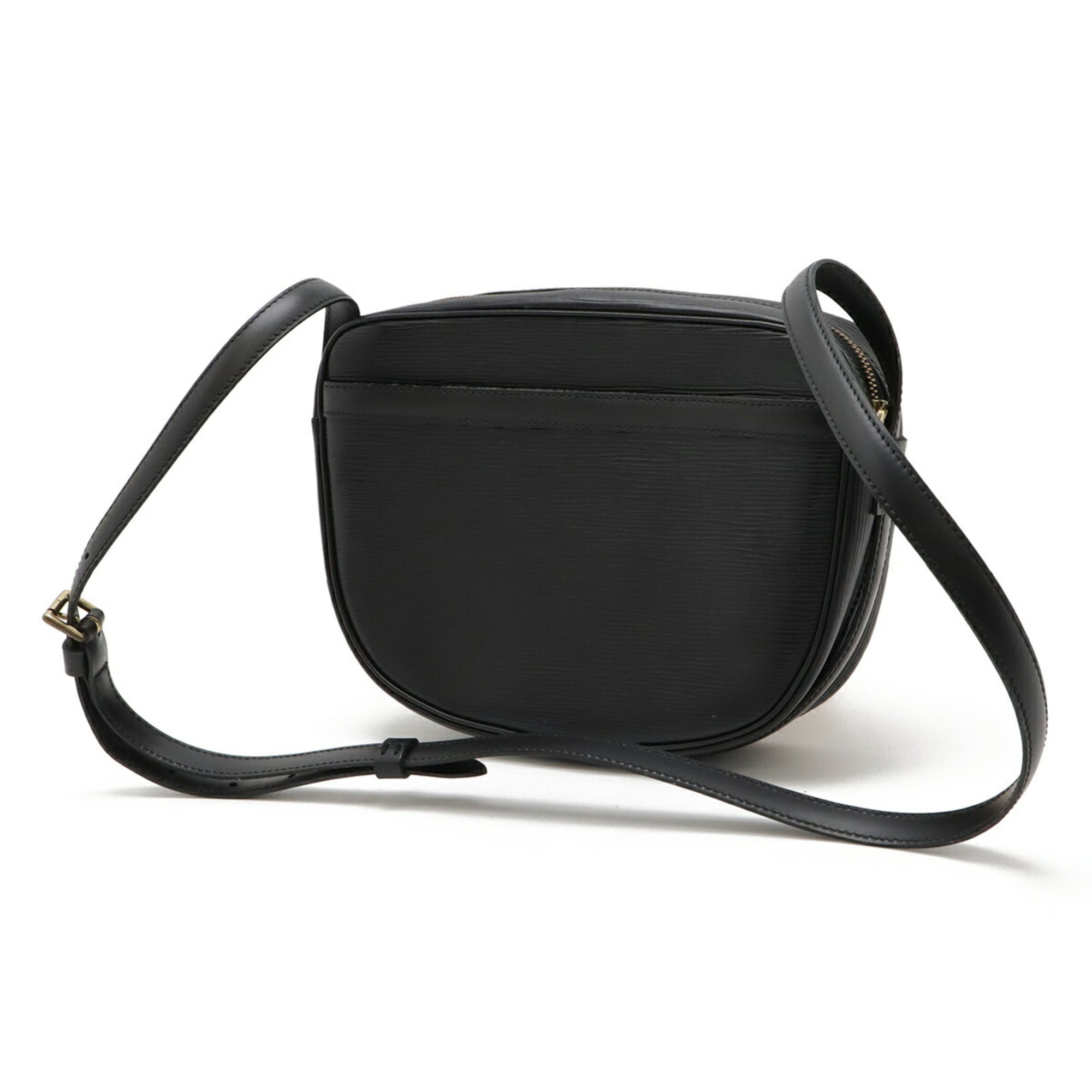 Louis Vuitton Black Noir Epi Leather Pochette Shoulder Bag (Pre-Owned)