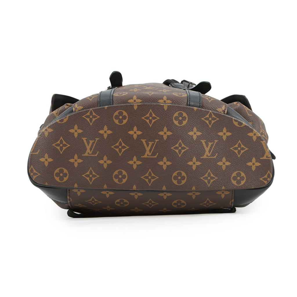 Louis Vuitton Monogram Macassar Black Noir Backpack (Pre-Owned)