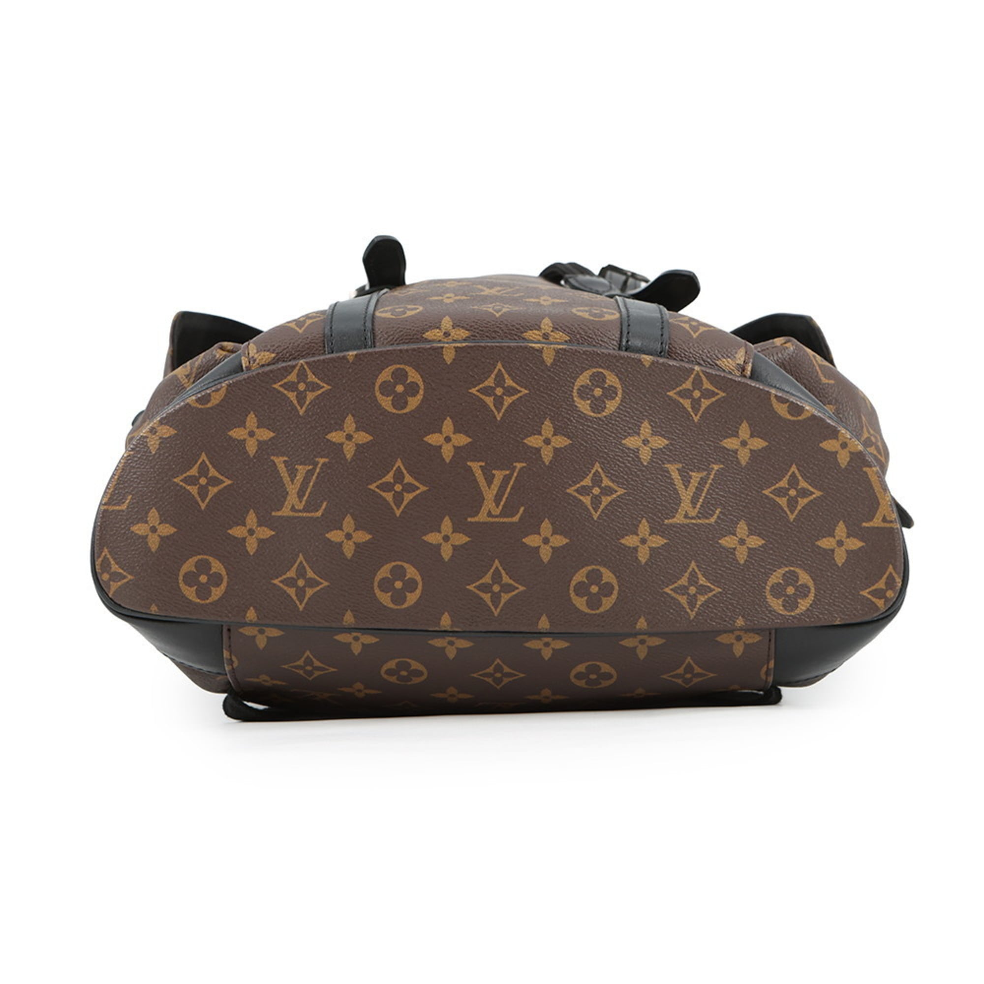 Louis Vuitton Monogram Macassar Black Noir Backpack (Pre-Owned)