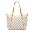 Louis Vuitton Ivory White Leather Pvc Shoulder Bag Tote Bag (Pre-Owned)
