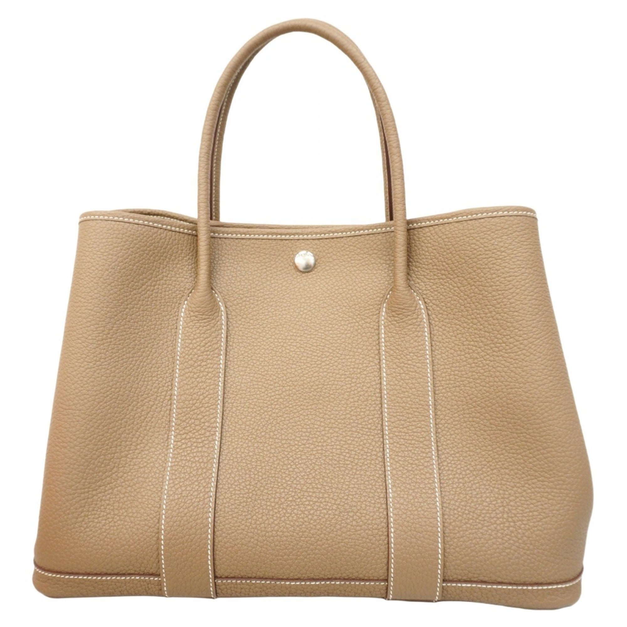 Hermes Etoupe Gray Negonda Leather Tote Bag (Pre-Owned)