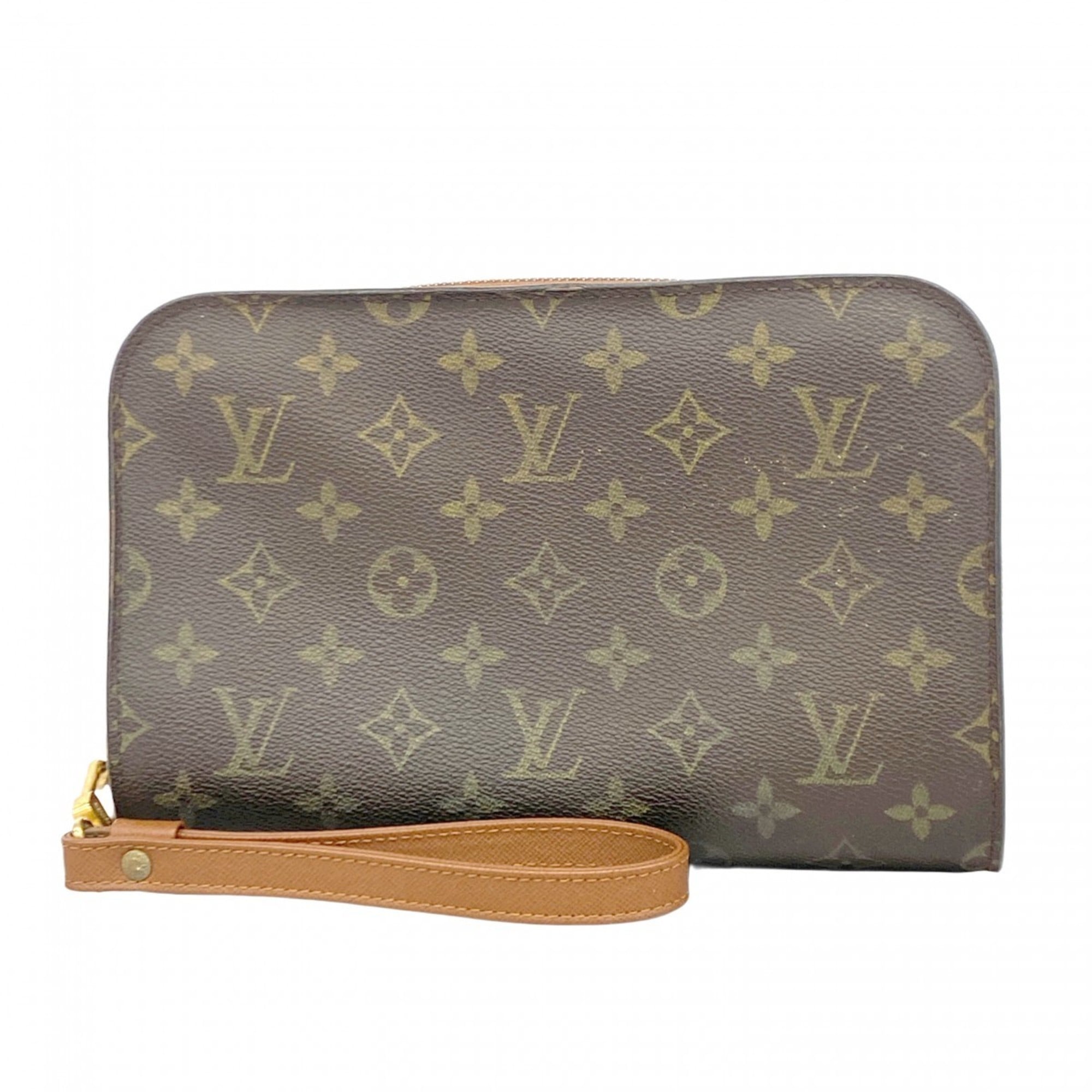 Louis Vuitton Brown Clutch Bag (Pre-Owned)